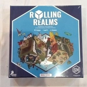 Game 1st print #d Rolling Realms roll & write by  Stonemaier 1-6 players nib